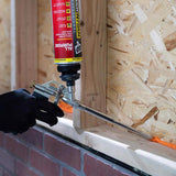 Touch 'n Foam Orange Polyurethane Foam Sealant 24 oz, Pack of 12