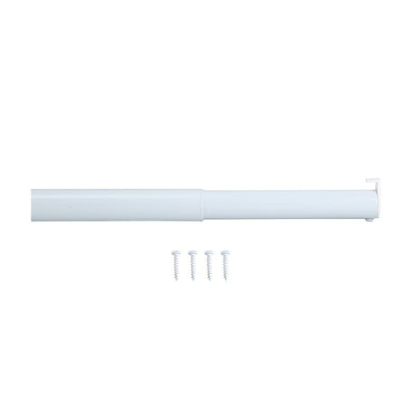 ProSource 21012PHX-PS Adjustable Closet Rod, 18 to 30 in L, Steel