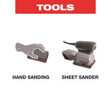 Diablo 9 in. L X 11 in. W 100 Grit Aluminum Oxide Sanding Sheet 4 pk