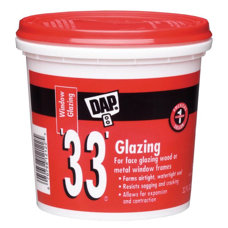 DAP White Glazing Compound 1 qt
