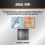 DAP White Glazing Compound 1 qt