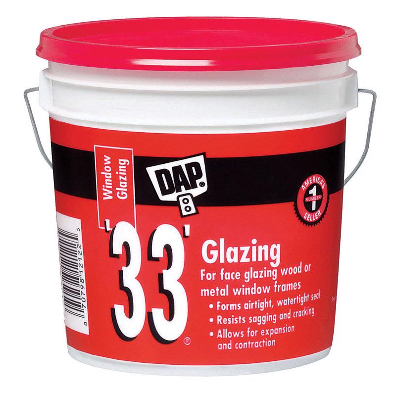 DAP White Glazing Compound 1 gal, Pack of 2