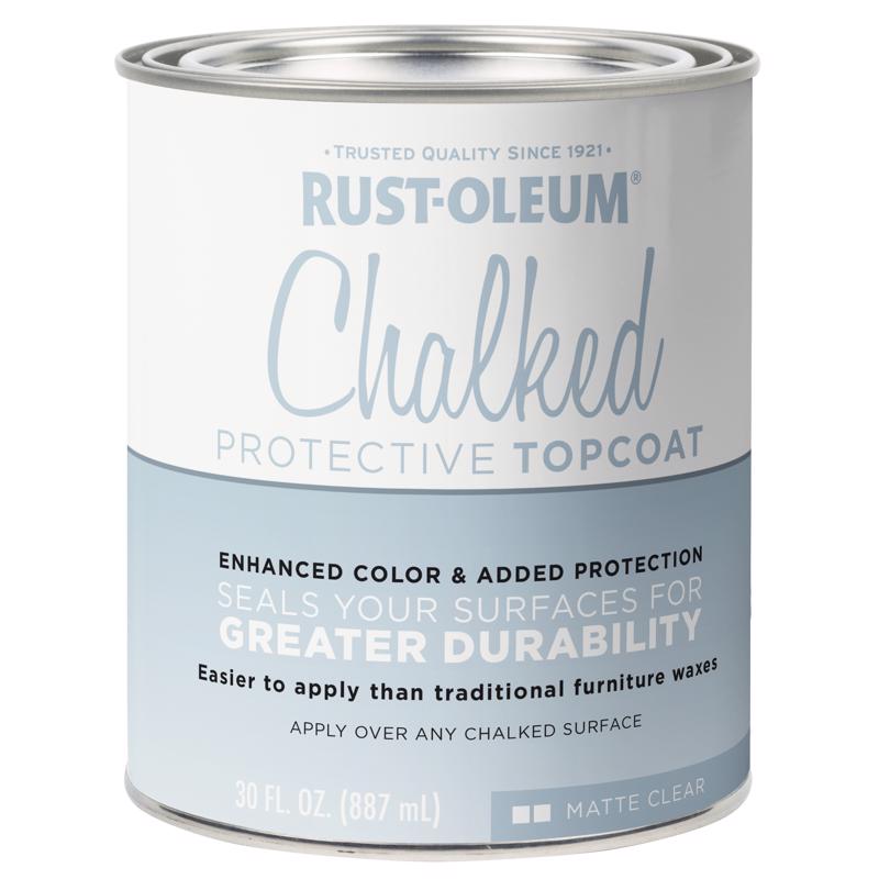 Rust-Oleum Chalked Matte Clear Chalk Paint 30 oz, Pack of 2
