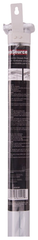 ProSource 21013PHX-PS Adjustable Closet Rod, 30 to 48 in L, Steel