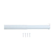 ProSource 21013PHX-PS Adjustable Closet Rod, 30 to 48 in L, Steel