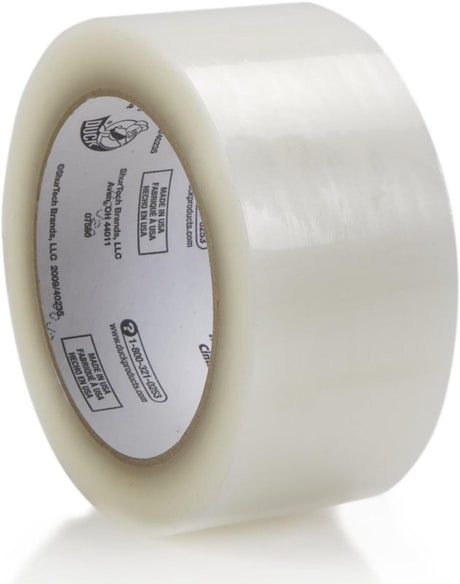 Duck 240974 Packaging Tape, Clear, 1.88 in W