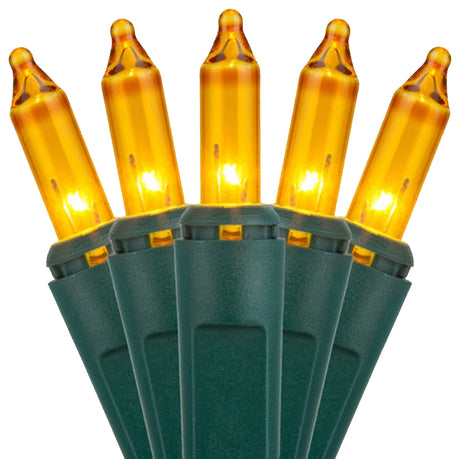 Hometown Holidays 2980-10/U13Y072M Light Set, 100-Lamp, Gold Lamp