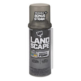 Touch 'n Foam Landscape Black Polyurethane Foam Filler/Adhesive 12 oz, Pack of 12