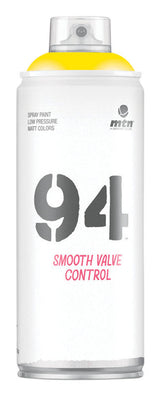 MTN 94 Matte Light Yellow Spray Paint 11 oz, Pack of 6