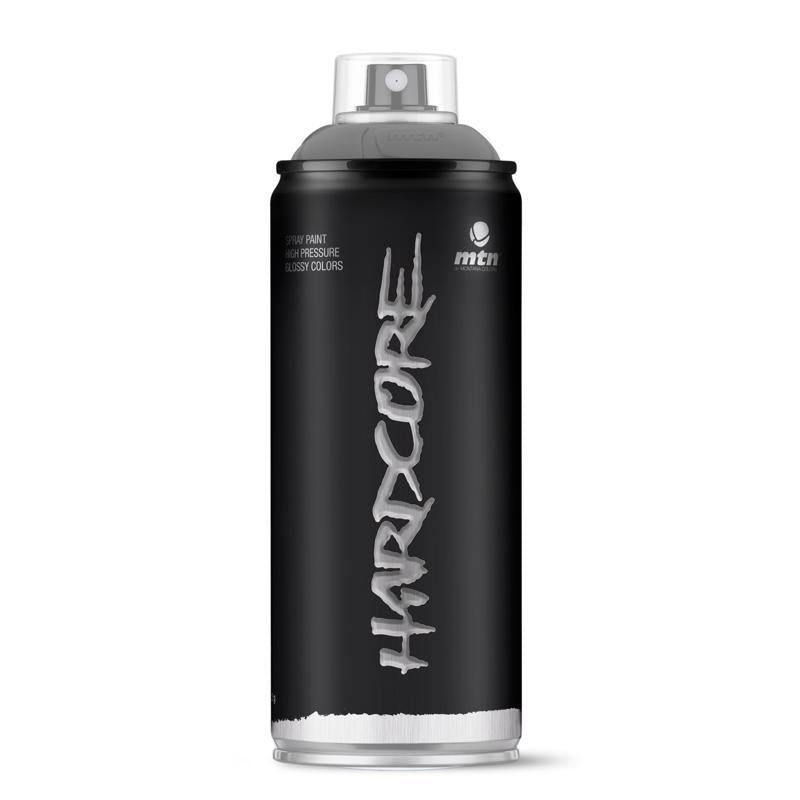 MTN Hardcore Gloss Matter Grey Spray Paint 11 oz, Pack of 6