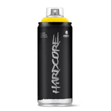 MTN Hardcore Gloss Light Yellow Spray Paint 11 oz, Pack of 6