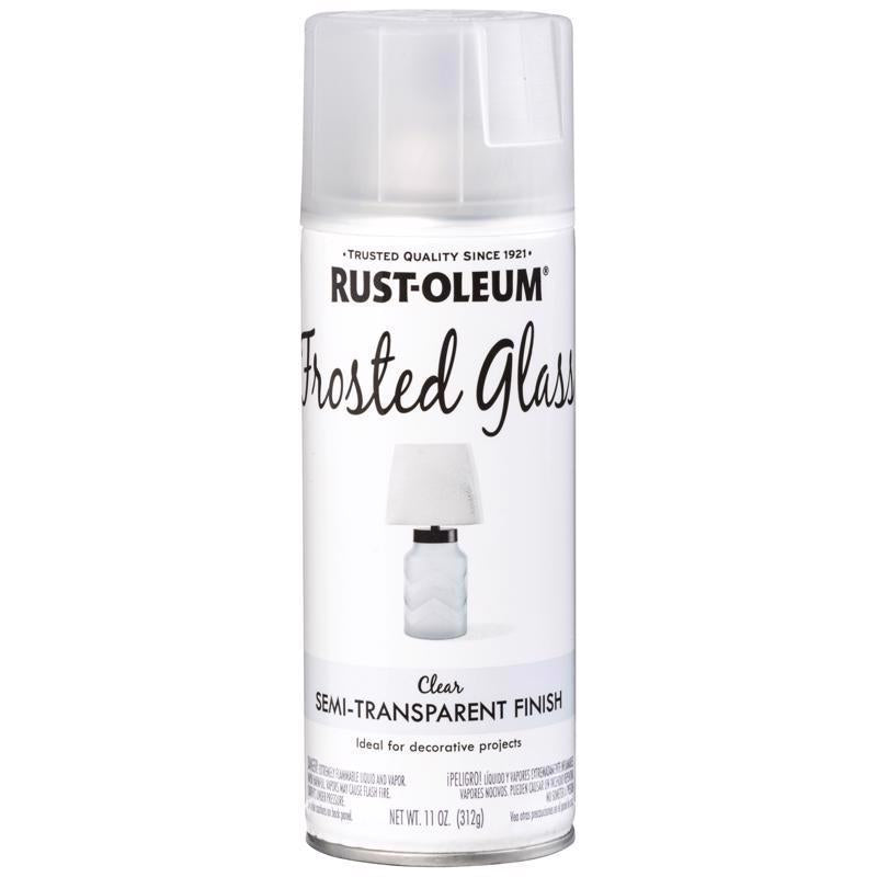 Rust-Oleum Specialty Gloss Frosted Glass Spray Paint 11 oz, Pack of 6