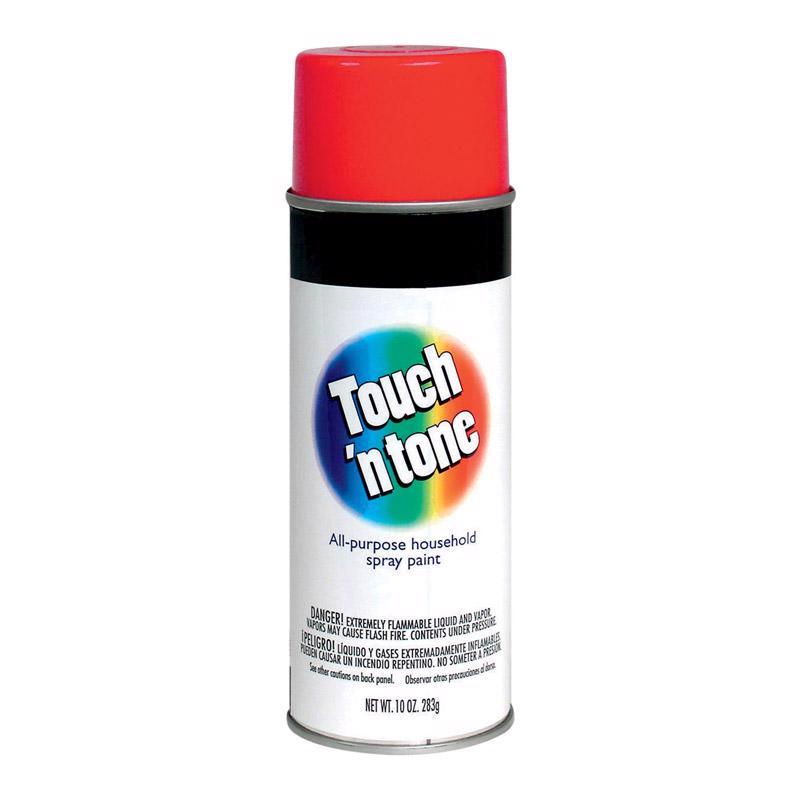 Rust-Oleum Touch n Tone Gloss Cherry Red Spray Paint 10 oz, Pack of 6