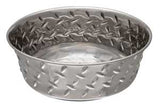 Loving Pets 7258 Pet Feeding Dish, 5 qt Volume, Stainless Steel, Silver