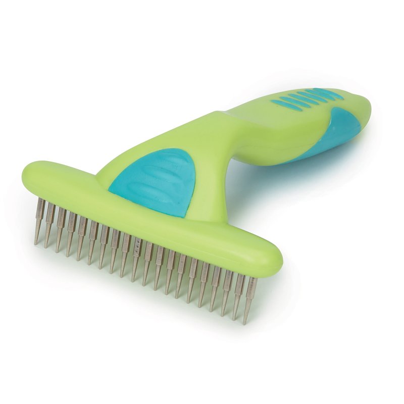 ConAir Pro PGRDRMD Undercoat Pet Grooming Rake, Black/Natural