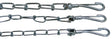 Guardian Gear 43720 Pet Tie-Out Chain, Twist Link, 20 ft L Belt/Cable, Steel, For: Large Dogs Up to 60 lb