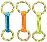 Chomper WB15526 Dog Toy, Ballistic Weave and Rope Tug, Nylon