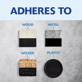 Rust-Oleum Painter's Touch 2X Ultra Cover Ultra Matte Black Paint+Primer Spray Paint 12 oz, Pack of 6