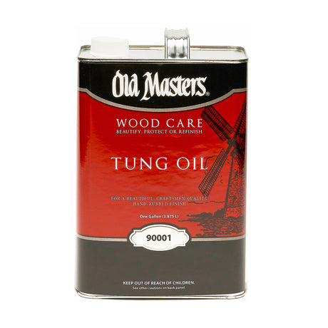 Old Masters Wood Care Clear Tung Oil 1 gal, Pack of 4