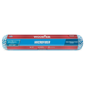 Wooster Microfiber 14 in. W X 3/8 in. Regular Paint Roller Cover 1 pk, Pack of 6