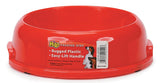 HiLo 00203H Dog Feeding Bowl, L, 28 oz Volume, Plastic