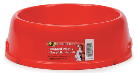 HiLo 00205H Single Feeder Bowl, Jumbo, 6 cup Volume, Plastic