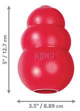 Kong Classic KXL Dog Toy, L/XL, Chew, Classic, Rubber, Red