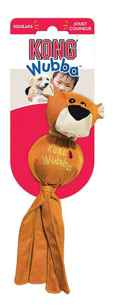 Kong Wubba Ballistic Friends WBF1 Dog Toy, L, Nylon, Assorted