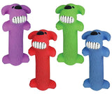 multipet Loofa Series 61035 Dog Toy, Plush, Latex, Assorted