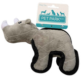 Pet Park Blvd US2021 14 20 Dog Toy, Small, Chew, Tuffimals Rhino