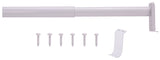 ProSource 21014PHX-PS Adjustable Closet Rod, 48 to 72 in L, Steel