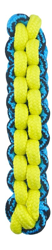 Pet Park Blvd US2046 99 Dog Toy, Chew, Fetch Toy, Paracord Rope Stick, Yellow