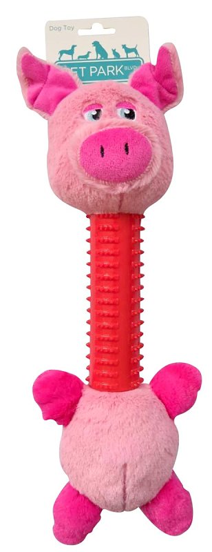 Pet Park Blvd US2207 15 Dog Toy, Sillies Toy, Pig