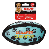 Chomper Gladiator Series WB11506 Dog Toy, L, Plush, Tuff Football, Nylon, Assorted