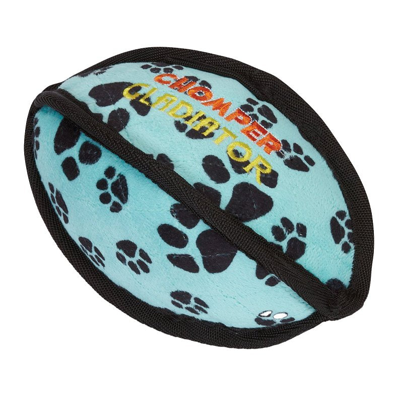 Chomper Gladiator Series WB11506 Dog Toy, L, Plush, Tuff Football, Nylon, Assorted