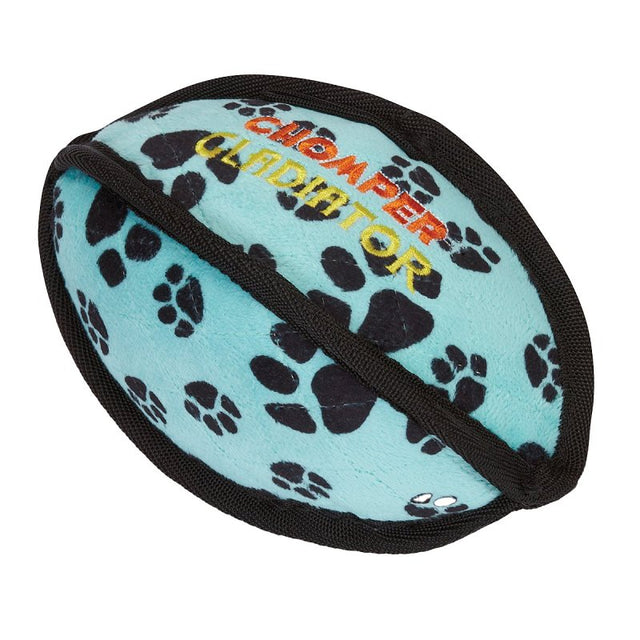 Chomper Gladiator Series WB11506 Dog Toy, L, Plush, Tuff Football, Nylon, Assorted