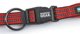 Guardian Gear ZA0006 12 83 Dog Collar, O-Ring Link, 12 to 83 in L Collar, Nylon, True Red