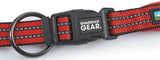 Guardian Gear ZA0006 24 83 Dog Collar, O-Ring Link, 24 to 83 in L Collar, Nylon, True Red