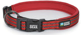 Guardian Gear ZA0006 24 83 Dog Collar, O-Ring Link, 24 to 83 in L Collar, Nylon, True Red