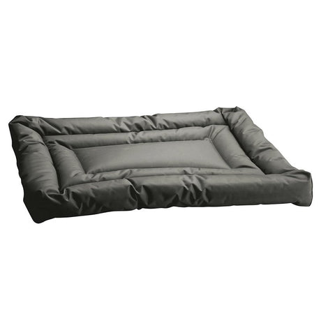 Slumber Pet ZA210 36 11 Dog Bed, 36 in L, 11 in W, Nylon Cover, Gray