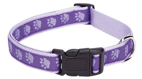 Casual Canine ZA8871 14 79 Dog Collar, 14 to 20 in L Collar, 5/8 in W Collar, Nylon, Purple
