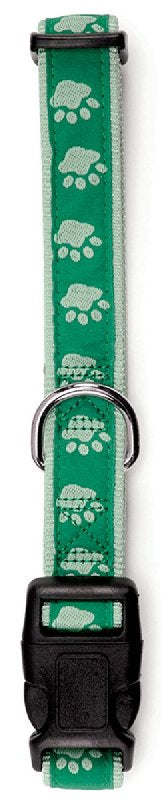 Casual Canine ZA8871 18 43 Dog Collar, 18 to 26 in L Collar, 1 in W Collar, Nylon, Green