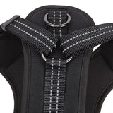Guardian Gear ZA0031 10 30 Reflective Harness, 12 to 20 in, Fastening Method: O-Ring Strap, Nylon Harness, Jet Black
