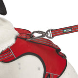 Guardian Gear ZA0031 16 83 Reflective Harness, 18 to 30 in, Fastening Method: O-Ring Strap, Nylon Harness, True Red