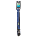 Guardian Gear ZA5172 06 19 Reflective Dog Leash, 6 ft L, Nylon Line, Blue, Fastening Method: Snap
