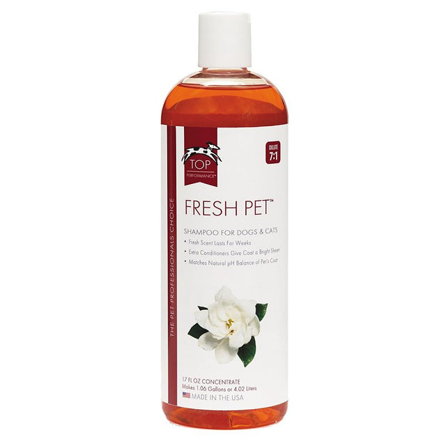 Top Performance TP562-17 Pet Shampoo, Liquid, Red, Fresh, 17 oz Bottle