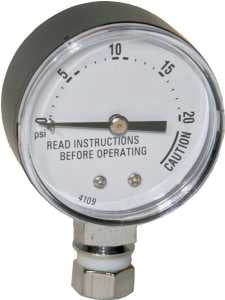 Presto 85772 Pressure Canner Steam ga, For: 0175006, 0178006, 0175107 and 0178107 Canner, Analog Display
