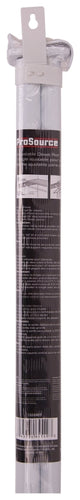 ProSource 21015PHX-PS Adjustable Closet Rod, 72 to 96 in L, Steel