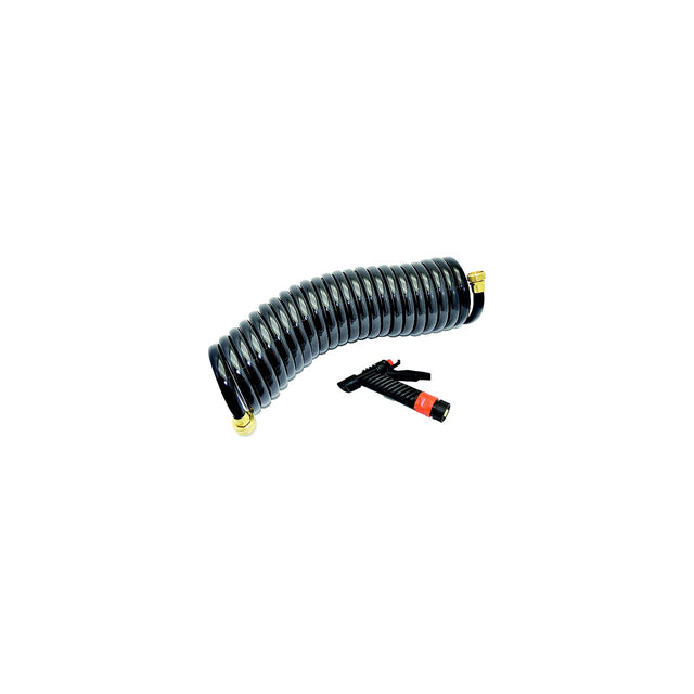 Johnson Pump 1061501 Washdown Spray Pistol/Connector w/Hose, 1/2″ x 25'