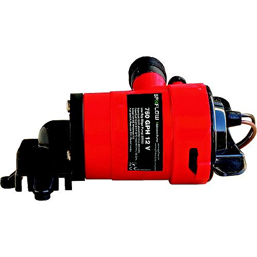 1250 GPH Low Boy Bilge Pump, 12V